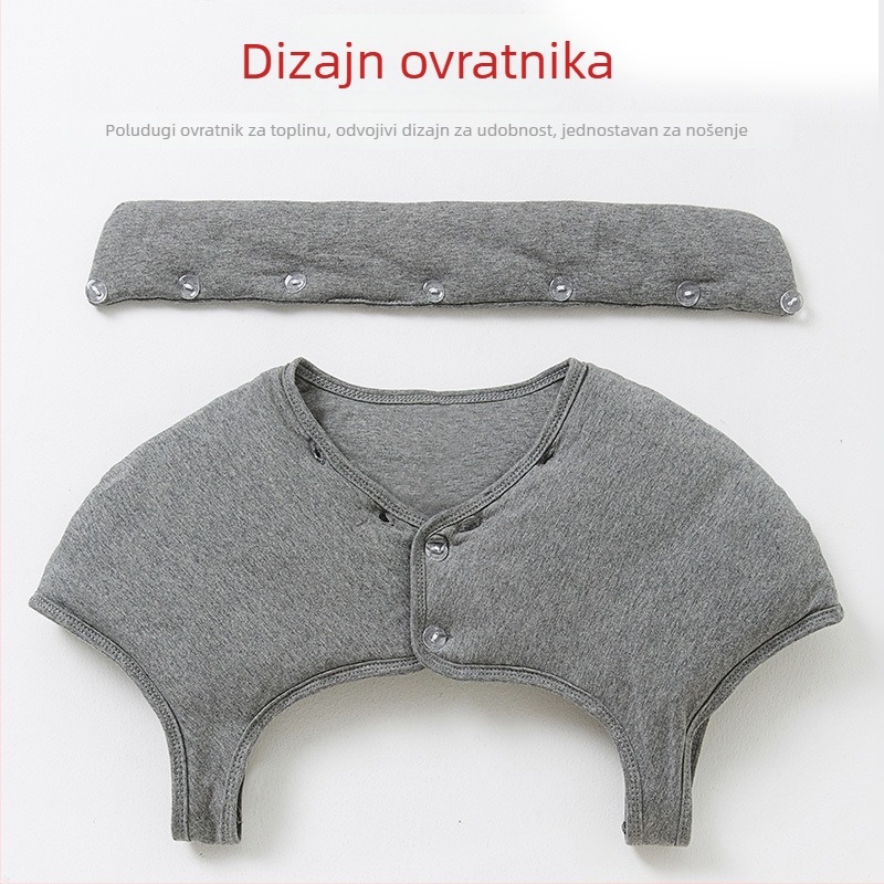 Debeli šal za ramena i vrat za odrasle, topao i udoban za jesen-zimu