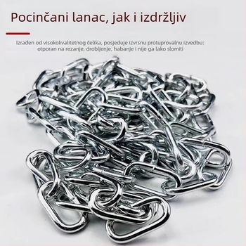 Lančana brava za bicikl i električni bicikl, protiv krađe, čelični lanac
