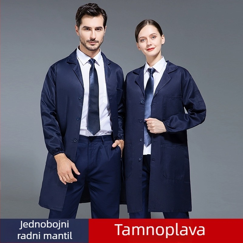 Vodootporna muška radna jakna za jesen-zimu, s flis podstavom, zaštita od prašine, za skladišta