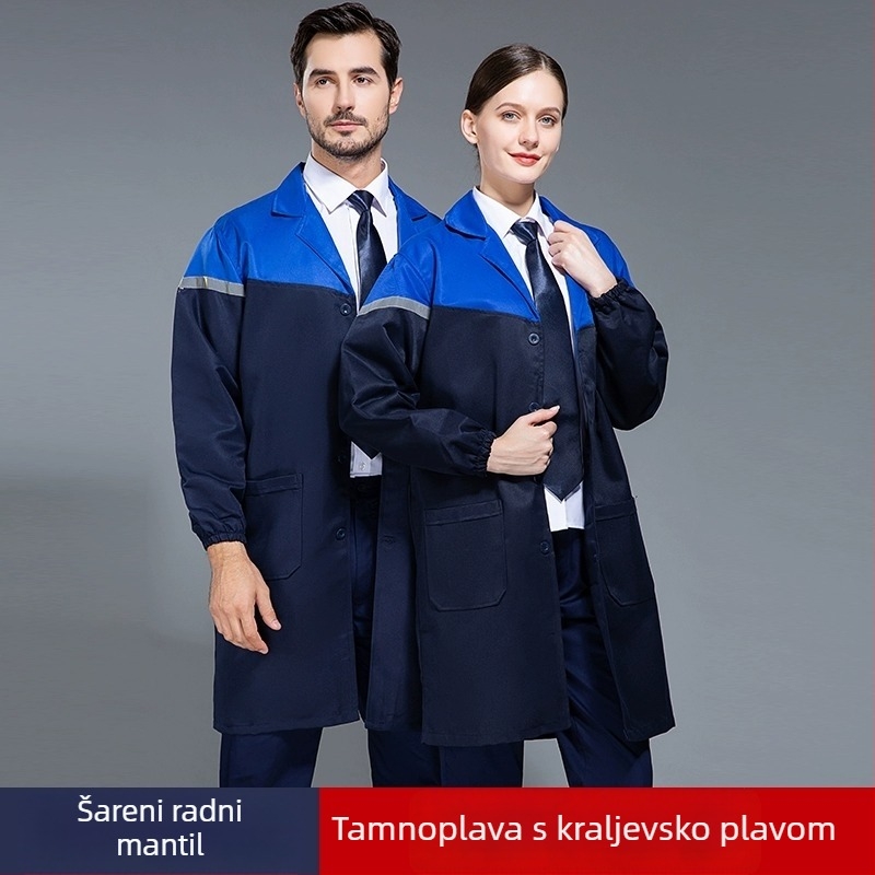 Vodootporna muška radna jakna za jesen-zimu, s flis podstavom, zaštita od prašine, za skladišta