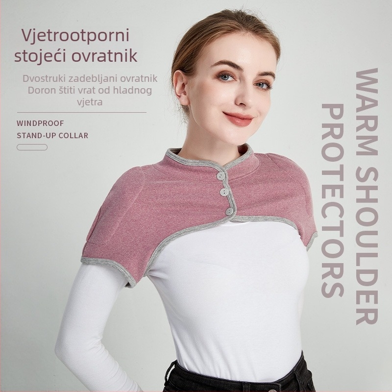 Gusta topla šal za ramena za trudnice, dojilje i starije – jesensko-zimska zaštita ramena