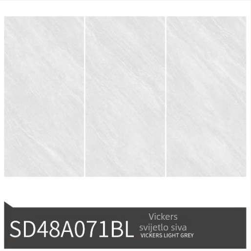 Porcelanska pločica s mramornim uzorom, cijelog tijela, 400x800 mm, sjajna pločica za zidove kuhinje i kupaonice, boja siva krem