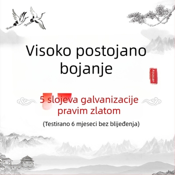 Ženske zlatno-pozlaćene naušnice s crnim emajlom i zelenim kamenjem inspiriranim Paraiba, četverokutni princess rez, minimalistički geometrijski stil