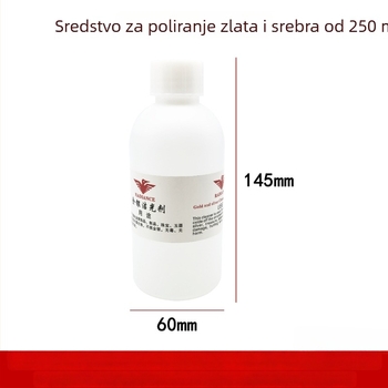 Tekućina za čišćenje i poliranje zlatnog i srebrnog nakita, deoksidacija i obnavljanje sjaja