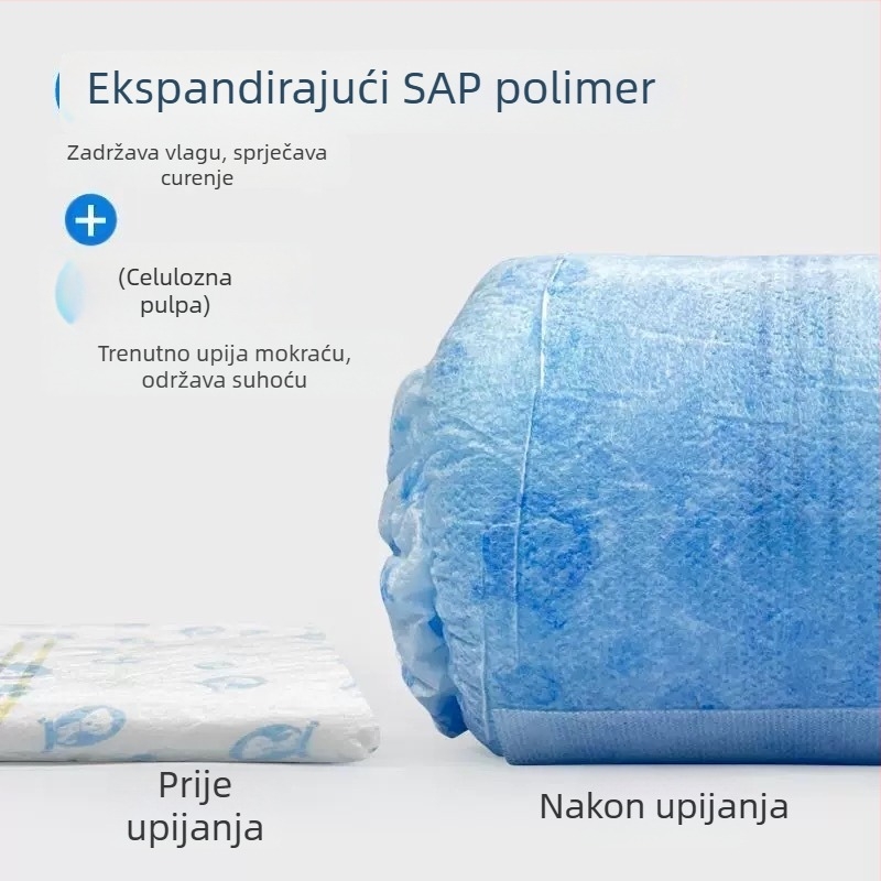 Psi hlačice za razdoblje – male pasmine, ženke, crtani stil Milaido