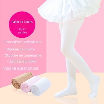 Dječje baršunaste baletne tajice za ples, proljeće/jesen, za vježbanje