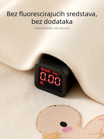 Dječji dvodijelni komplet: pulover i hlače s crtićnim životinjama, jesensko-zimska 2025, za djecu 1-3 godine, pamuk