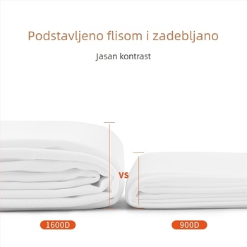 Dječje plesne hulahopke s flis podlogom, debele zimske bijele