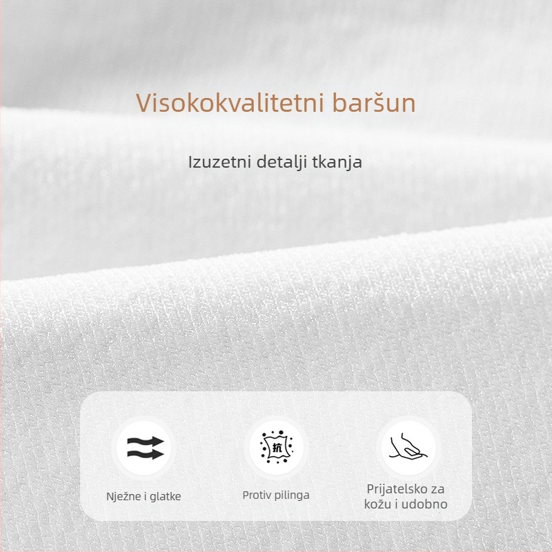 Dječje plesne hulahopke s flis podlogom, debele zimske bijele