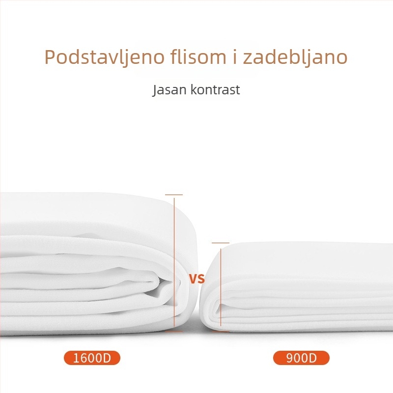 Dječje plesne hulahopke s flis podlogom, debele zimske bijele