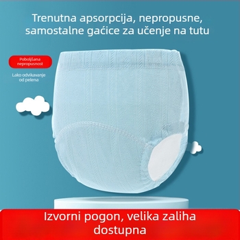 Pantalone za trening korištenja toaleta za djevojčice, vodootporne, za višekratnu upotrebu, za djecu 1-3 godine