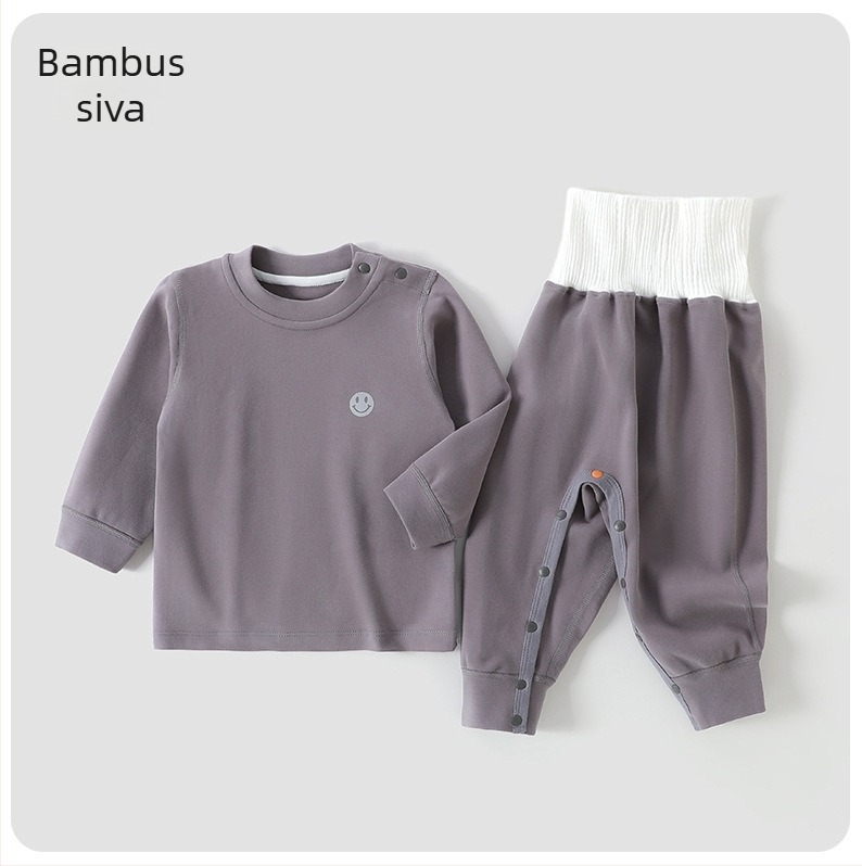 Dvodjelni dječji pidžama set, unisex, jesen-zima, za djecu 1–3 godine