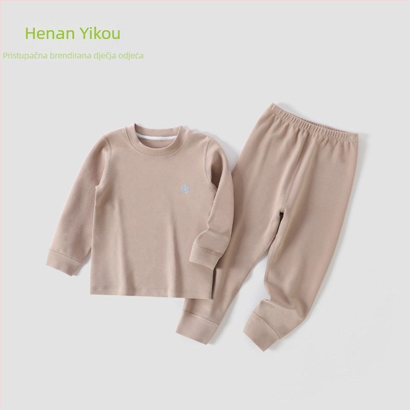 Dvodjelni dječji pidžama set, unisex, jesen-zima, za djecu 1–3 godine