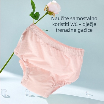 Dječje trening hlačice od Ice Silk, Perive platnene pelene, Ljetni stil, Protiv curenja, za dob 6–12 mjeseci do 1–3 godine