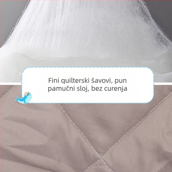 Crtani kit – quiltirani jastućnik i auto deka, dvostruka namjena