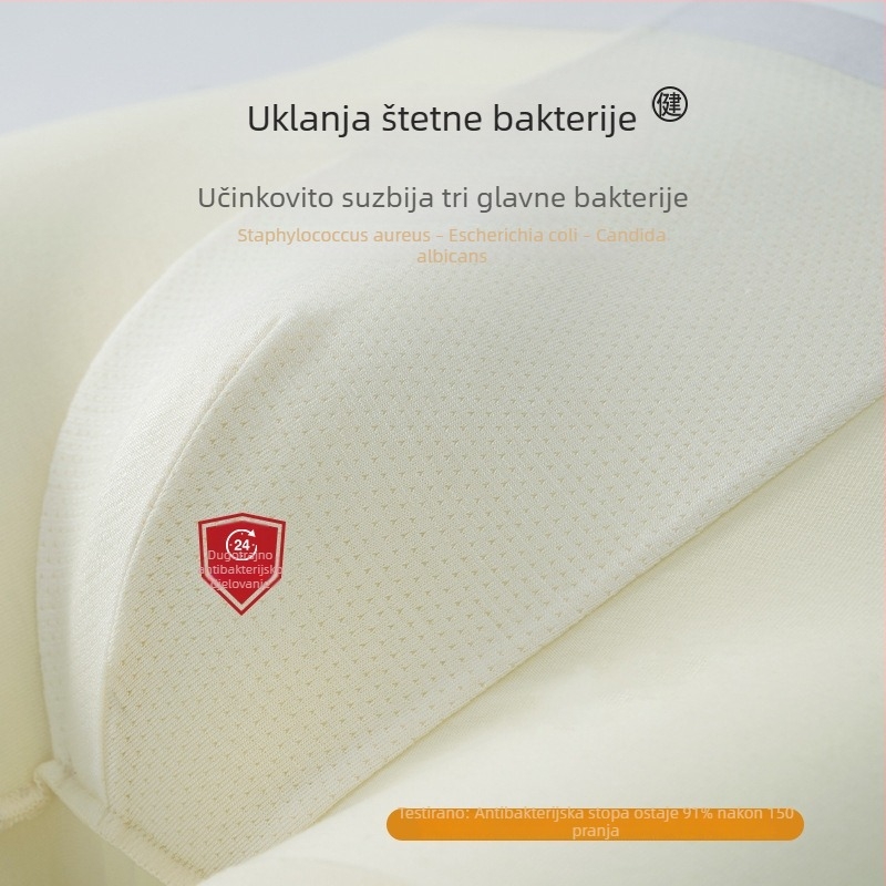 Bezšivne boxerice za tinejdžere, 7A antibakterijska pamuk, klasa A, udobne muške gaćice za dječake