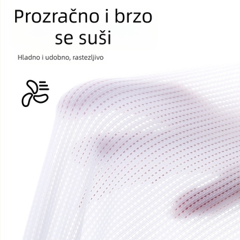 Prozračan grudnjak za djevojčice u ranoj adolescenciji, vanjski najlon, podstava 100% pamuk, bez žice, fiksne dvostruke naramenice