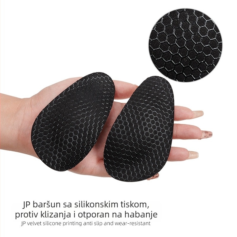 PU ark jastučić za ploske noge, silikonska protuklizna, mekani samoljepljivi sportski ulošak, pola uloška