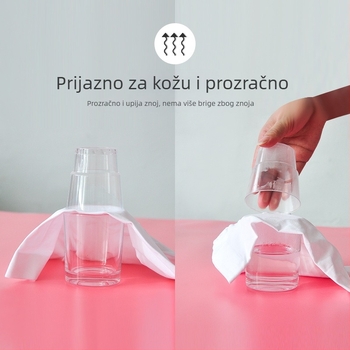 Dječje baletne tajice, bijele, lagane za ljetnu plesnu vježbu, s protukliznim dnom