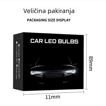 LED pokazivač svjetla s dekoderom protiv treperenja 12-24V 3030-45SMD 7440 1156 PY21W 6000K