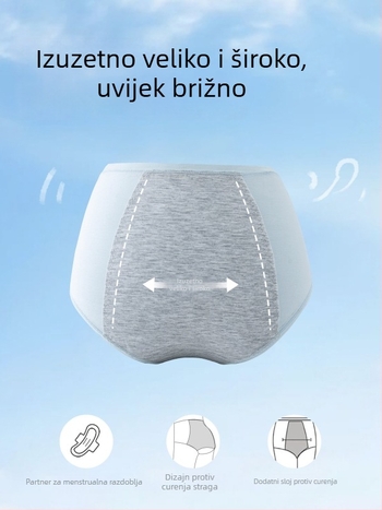 Dječje gaćice za razdoblje, Tip A, za djevojčice od 12 godina, učenice, djeca, sprječavanje curenja