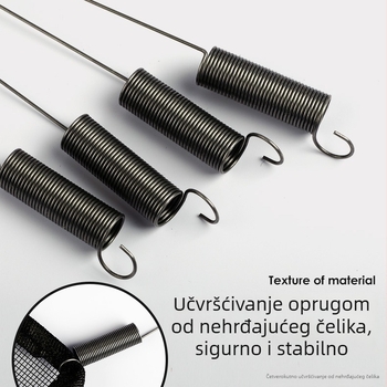 Mreža protiv insekata za vodeni spremnik kamiona, univerzalna veličina, crna