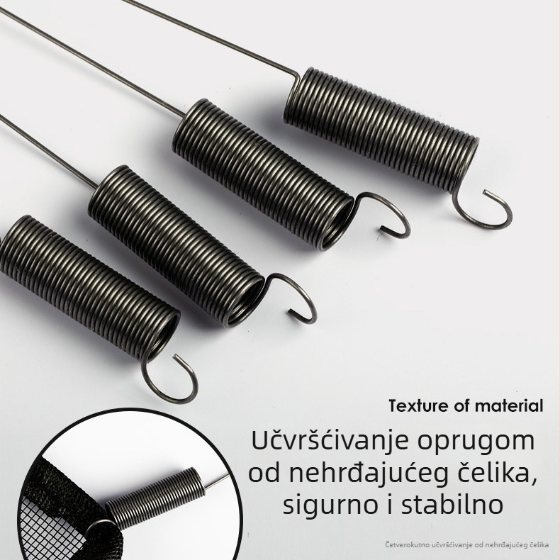 Mreža protiv insekata za vodeni spremnik kamiona, univerzalna veličina, crna
