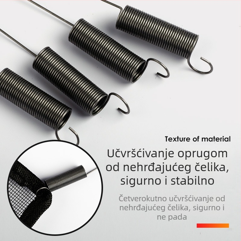 Mreža protiv insekata za vodeni spremnik kamiona, univerzalna veličina, crna