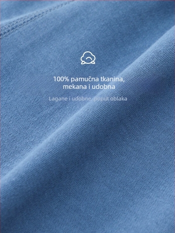 Dječji leggingsi od 100% pamuka, Klasa A, mekani unisex dugi hlače za bebe i djecu za proljeće i jesen