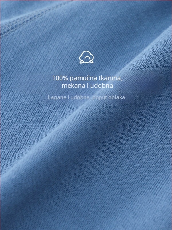 Dječji leggingsi od 100% pamuka, Klasa A, mekani unisex dugi hlače za bebe i djecu za proljeće i jesen