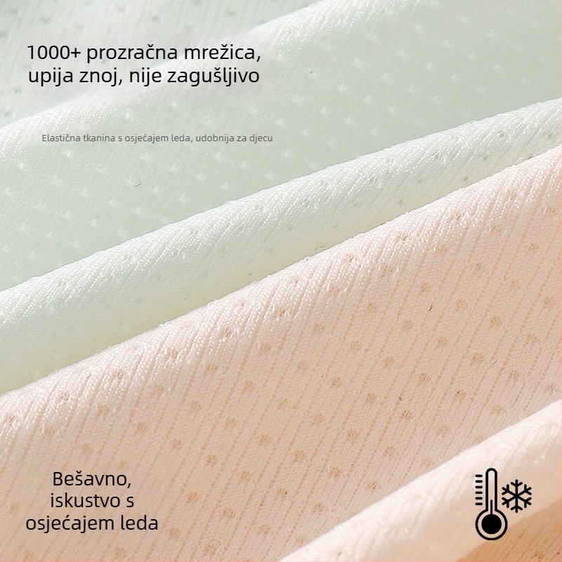 Bezšivna vest Ice Silk za djevojčice 6–14 godina, uskog kroja, prvi razvojni stadij