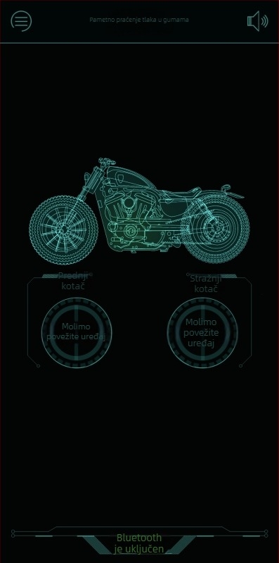 Bluetooth mjerač tlaka u pneumatika za motocikl i automobil, bežični digitalni zaslon, kompatibilan s Androidom i iOS-om, visoka preciznost