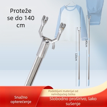 Glava za sušenje odjeće od aluminijske legure, otporna, s unutarnjim otvorom od 19 mm, dostupna u različitim bojama