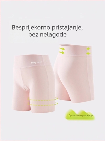 Nylon hlače za djevojčice, visoki struk, 3/4 dužine, ljeto 2024