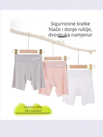 Nylon hlače za djevojčice, visoki struk, 3/4 dužine, ljeto 2024