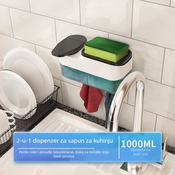 Dispenzer sapuna za suđe, kuhinja