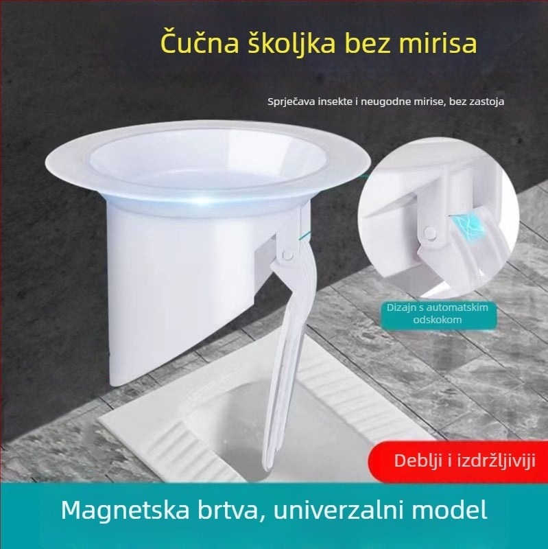 Dezodorans za dreptoaletu i uređaj za blokiranje mirisa
