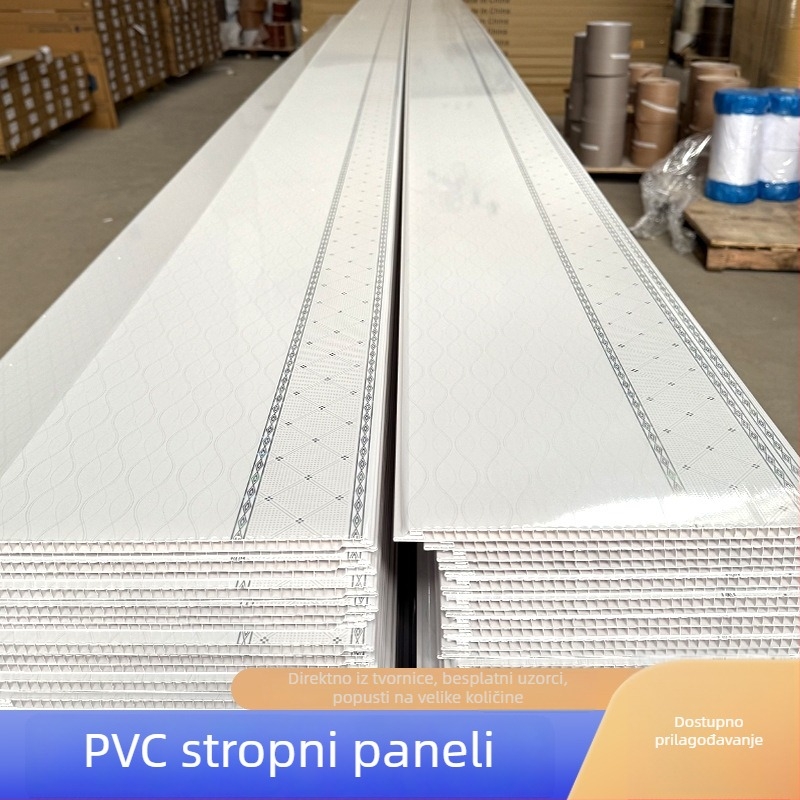 PVC ploče za plafon – DIY montaža, vatrootporne i otporne na vlagu, za dnevni boravak, kuhinju i kupaonicu