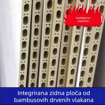 Paneli od vlakna bambusa, integrirani zidni paneli za dnevne sobe i hotele – međusobno zaključavajući, za samostalnu ugradnju