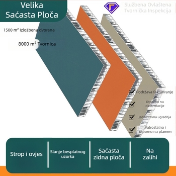 Aluminijski stropni panel s ćelijskom strukturom, 9 mm, za kuhinju i kupaonicu, otporan na vlagu