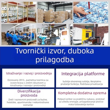Elektronička brava s lozinkom za arhivske ormariće s digitalnom tipkovnicom