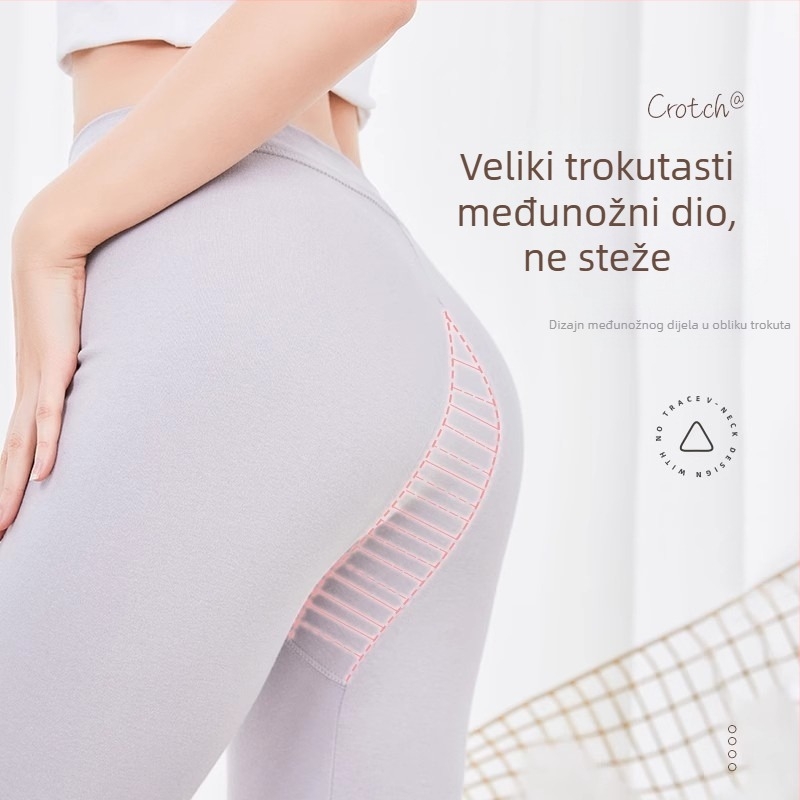 Healthy Birds antibakterijski pamuk, tople ženske unutarnje hlače, tanke pamučne hlače, plus veličina