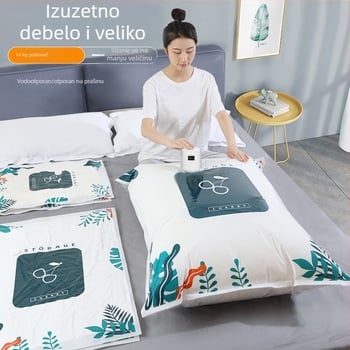 Zadebljane extra velike vakuumske vreće za pohranu odjeće i pokrivača