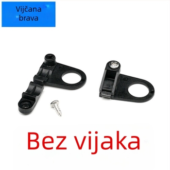 Kabelski klips za stolnu lampu sa zaključavajućim mehanizmom, otvor Ø10 mm, paket od 500 kom