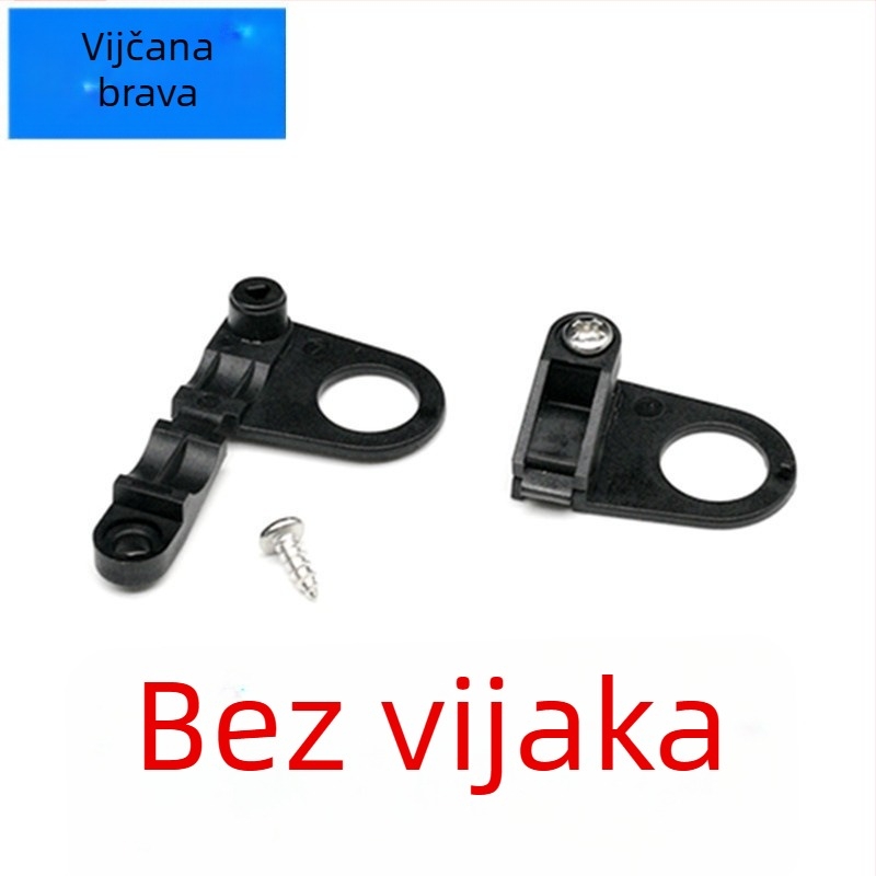 Kabelski klips za stolnu lampu sa zaključavajućim mehanizmom, otvor Ø10 mm, paket od 500 kom