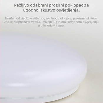 LED kružno stropno svjetlo za balkon i spavaću sobu, moderni minimalistički dizajn, pogodno za hodnike