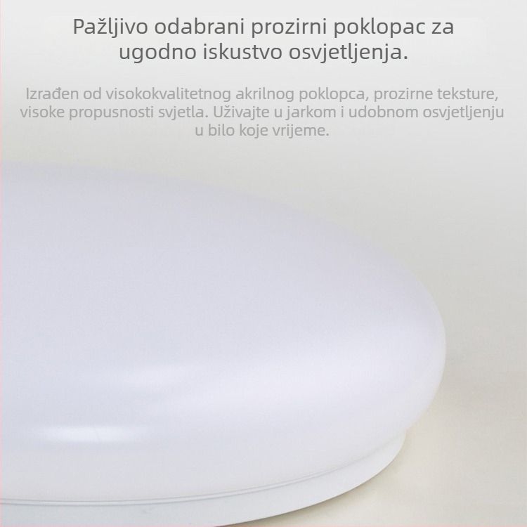 LED kružno stropno svjetlo za balkon i spavaću sobu, moderni minimalistički dizajn, pogodno za hodnike