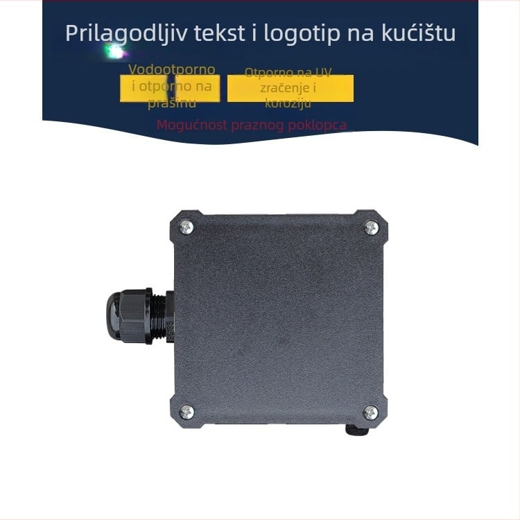 Vanjska vodootporna kutija za spojeve, plastična, za podzemnu upotrebu, s terminalima