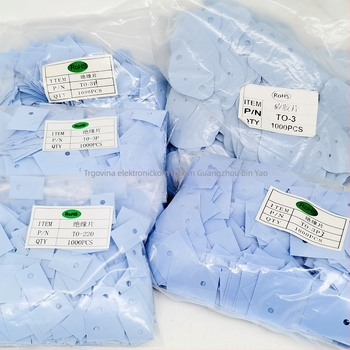 Izolacijski silikonski list za TO-220/TO-3P/TO-247 tranzistore i MOSFET-ove