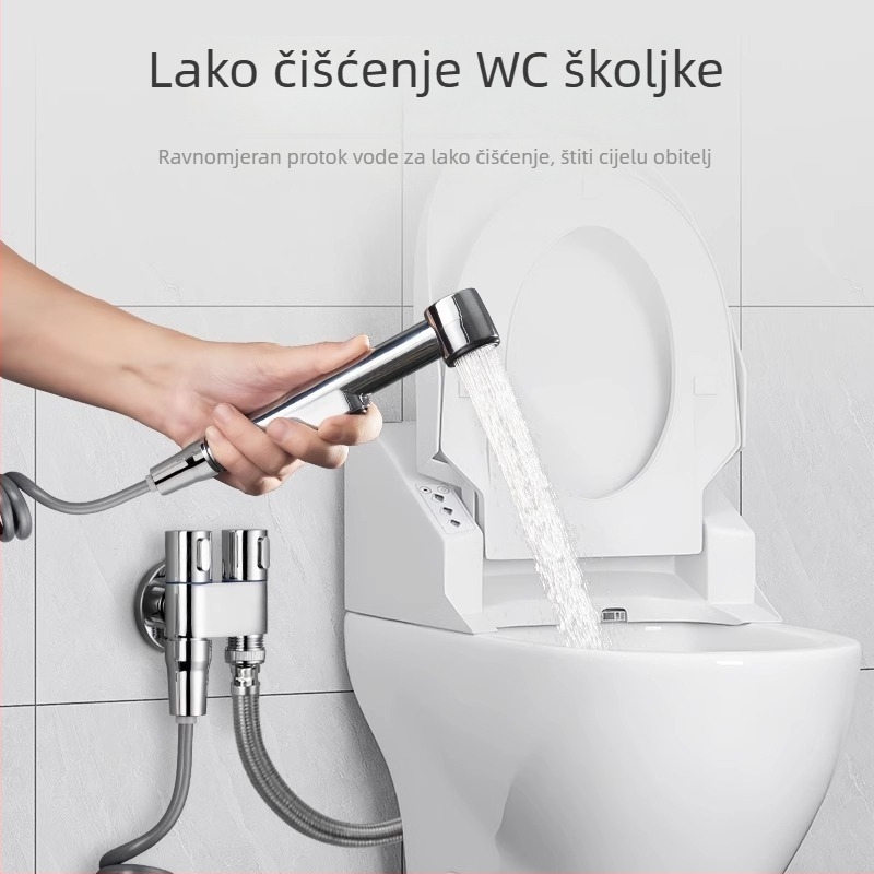 ABS set spreja za WC i kupaonu — dugačak mlaz, pojačivač tlaka